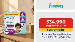 Lider Pampers pañales premium care oferta