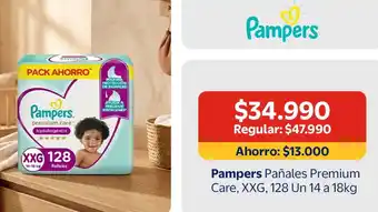 Pampers pañales premium care