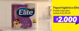 Unimarc Elite - papel higiénico ultra suave 4 un 25 mt oferta