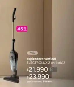 Ripley Electrolux - aspiradora vertical 2 en 1 stk12 oferta