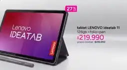 Ripley Lenovo - tablet ideatab 11 oferta
