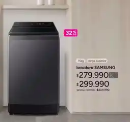 Ripley Samsung - lavadora oferta