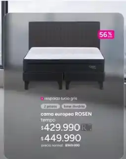 Ripley Rosen - cama europea oferta