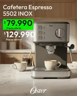 Falabella Oster cafetera espresso 5502 inox oferta