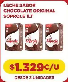 Comercial Castro Soprole - leche sabor chocolate original oferta