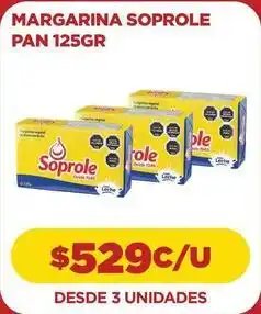 Comercial Castro Soprole - margarina pan 125gr oferta