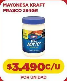 Comercial Castro Kraft - mayonesa frasco 394gr oferta