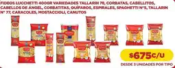 Comercial Castro Lucchetti - fideos oferta
