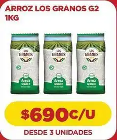 Comercial Castro Arroz los granos g2 oferta