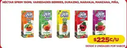 Comercial Castro Sprim - nectar oferta