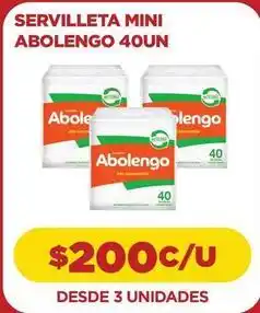 Comercial Castro Abolengo - servilleta mini oferta