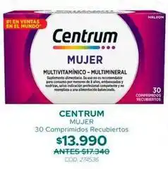 Cruz Verde Centrum - mujer oferta