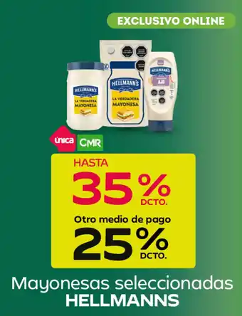 Hellmann's mayonesas seleccionadas