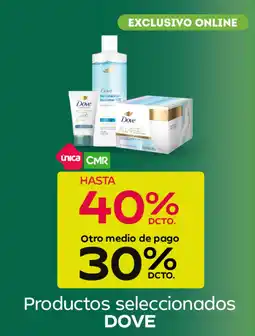 Tottus Dove productos seleccionados oferta