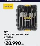 Construmart Stanley - broca paleta madera 8 piezas oferta