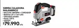 Construmart Sierra caladora inalámbrico oferta