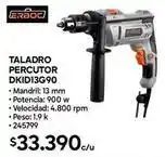 Construmart Taladro percutor dkid13g-90 oferta