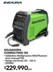 Construmart Indura - soldadora compact 130 oferta