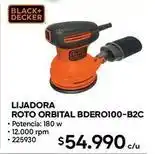 Construmart Black & decker - lijadora roto bder0100-b2c oferta