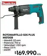 Construmart Makita - rotomartillo sds plus m8700b oferta