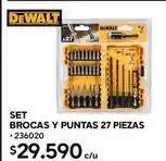 Construmart Dewalt - brocas y puntas oferta