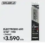 Construmart Electrodo 6011 3/32 oferta