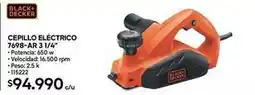 Construmart Black & decker - cepillo eléctrico 769a-ar 3 1/4 oferta