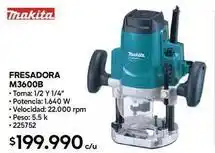 Construmart Makita - fresadora m3600b oferta