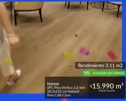 Constructor Sodimac Holztek - spic piso vinillo oferta