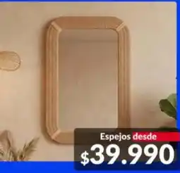 Constructor Sodimac Espejos desde oferta