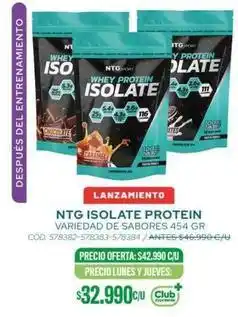 Cruz Verde Club - isolate protein oferta