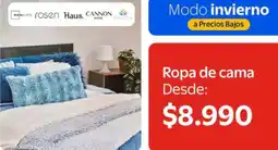 Lider Mainstays - ropa de cama oferta