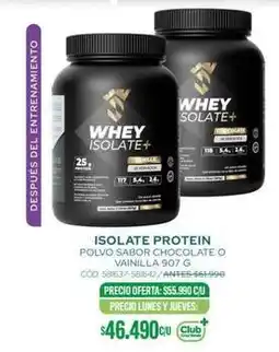 Cruz Verde Club - isolate protein oferta