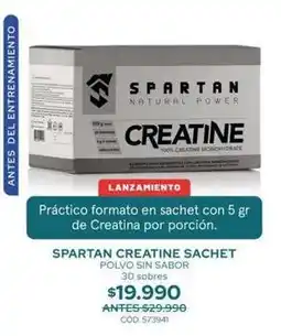 Cruz Verde Power - spartan creatine sachet oferta
