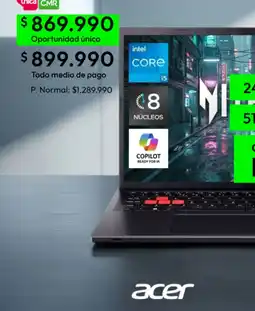 Falabella Acer laptop oferta