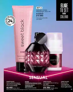 Cyzone Perfume + crema perfumada + roll-on oferta