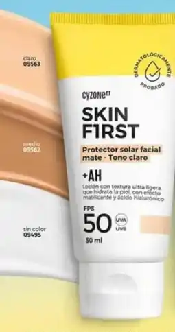 Cyzone Cyzone - protector solar facial mate oferta