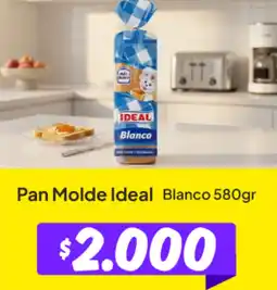 Unimarc Ideal pan molde blanco oferta