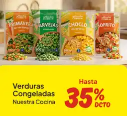 Unimarc Verduras congeladas nuestra cocina oferta