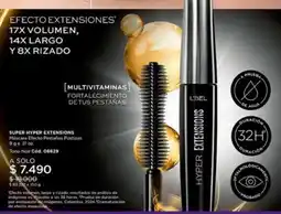 L'Bel Efecto extensiores 17x volumen, 14x largo y8x rizado oferta