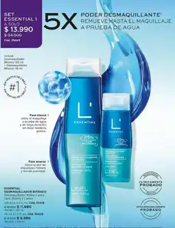 L'Bel Poder desmaquillante semillas oferta