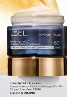 L'Bel Ge - concentré cell+ 60+ oferta