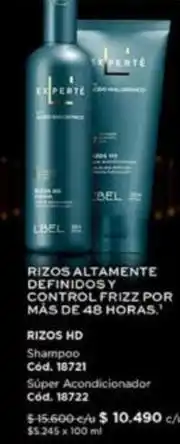 L'Bel Control - rizos altamente definidos y frizz mas de 48 horas oferta