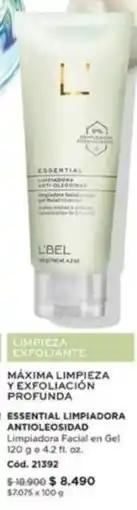 L'Bel 120 - máxima limpieza y exfoliación oferta