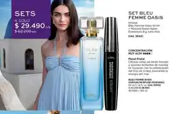 L'Bel Cristal - set bleu femme oasis oferta