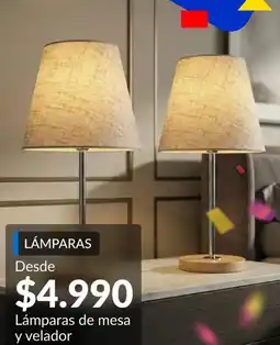 Constructor Sodimac Lámparas de mesa y velador oferta