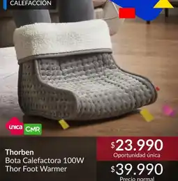 Constructor Sodimac Thorben - bota calefactora 100w thor foot warmer oferta