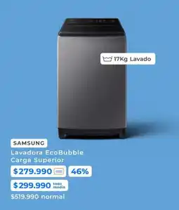 Paris Samsung - lavadora ecobubble oferta