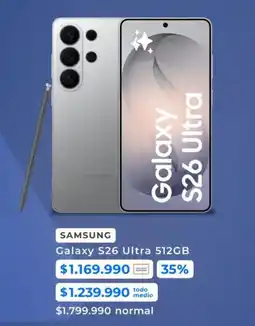 Paris Samsung - galaxy s26 ultra 512gb oferta