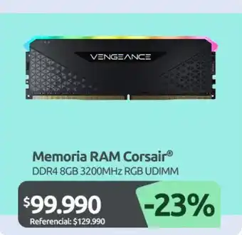PC Factory Memoria ram corsair oferta